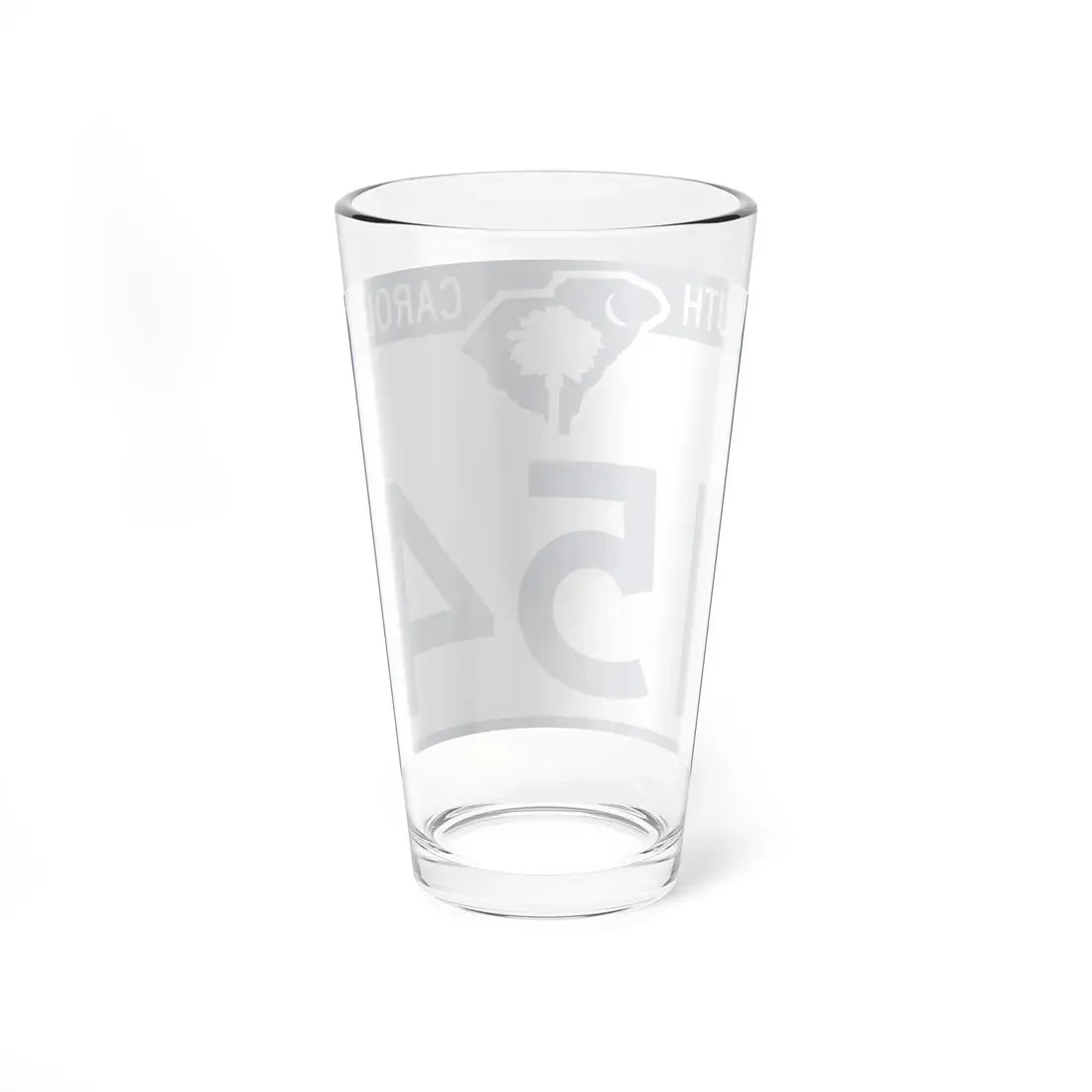 South Carolina 154 (South Carolina) (Road Sign) Pint Glass 16oz - Go Mug Yourself