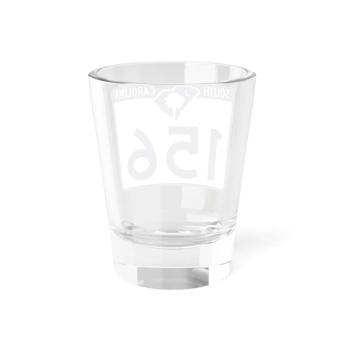 South Carolina 156 (South Carolina) (Road Sign) Shot Glass 1.5oz - Go Mug Yourself