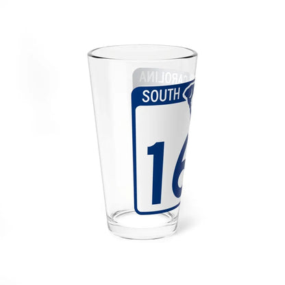 South Carolina 160 (South Carolina) (Road Sign) Pint Glass 16oz - Go Mug Yourself