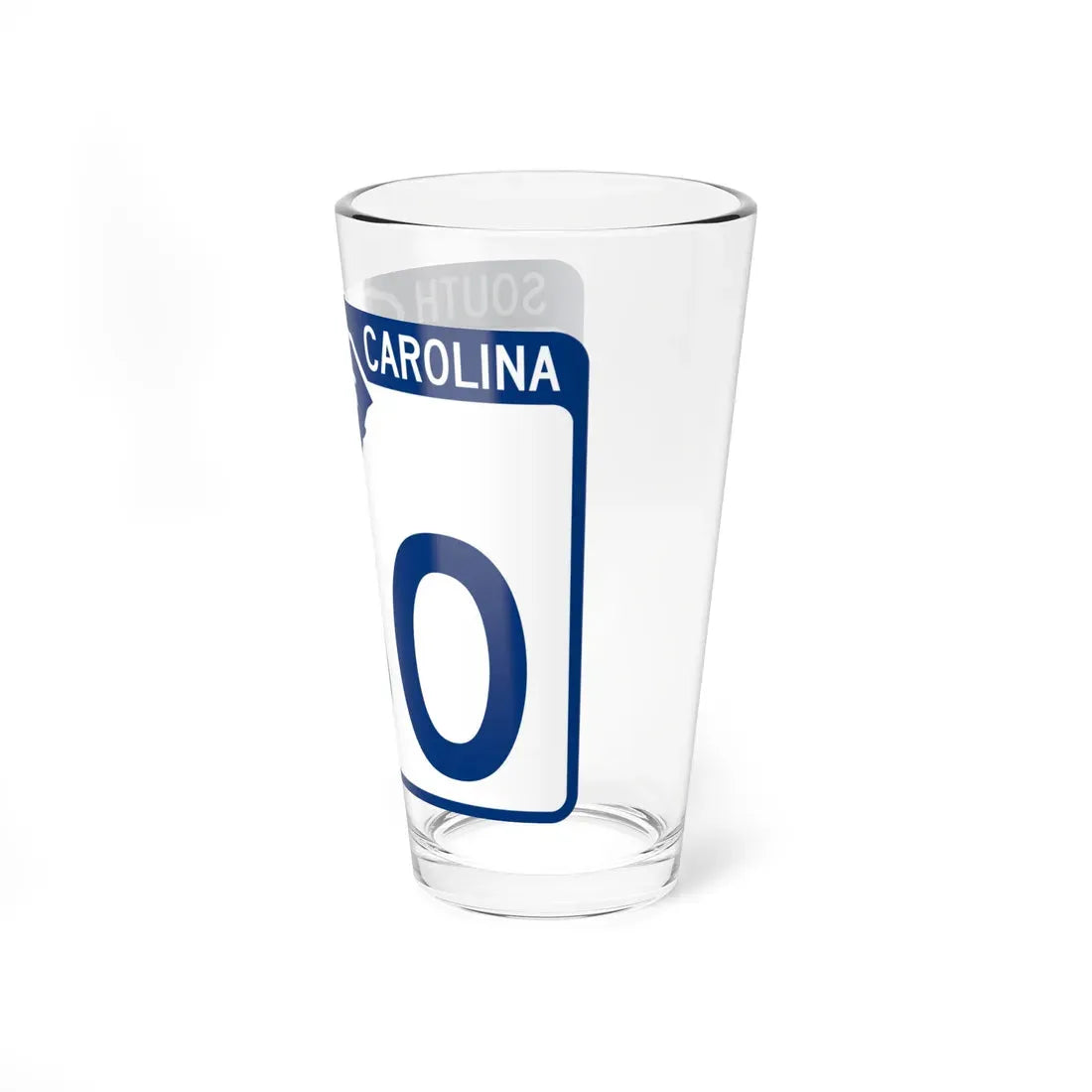 South Carolina 160 (South Carolina) (Road Sign) Pint Glass 16oz - Go Mug Yourself
