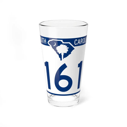 South Carolina 161 (South Carolina) (Road Sign) Pint Glass 16oz 16oz - Go Mug Yourself