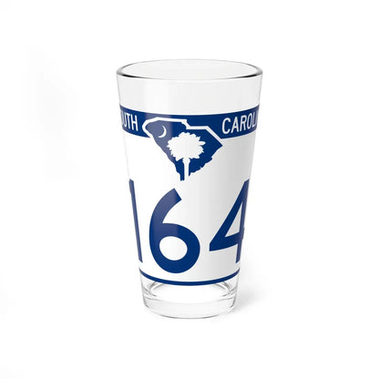 South Carolina 164 (South Carolina) (Road Sign) Pint Glass 16oz 16oz - Go Mug Yourself