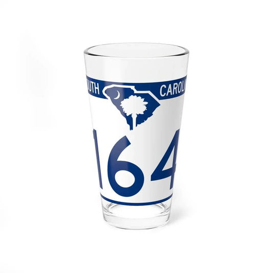 South Carolina 164 (South Carolina) (Road Sign) Pint Glass 16oz 16oz - Go Mug Yourself