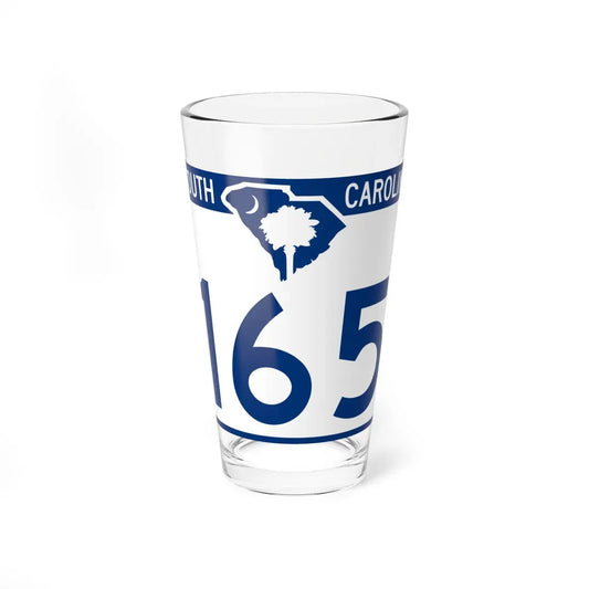 South Carolina 165 (South Carolina) (Road Sign) Pint Glass 16oz 16oz - Go Mug Yourself