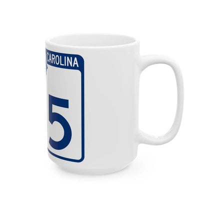 South Carolina 165 (South Carolina) (Road Sign) White Coffee Mug - Go Mug Yourself
