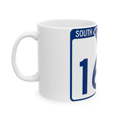 South Carolina 167 (South Carolina) (Road Sign) White Coffee Mug - Go Mug Yourself