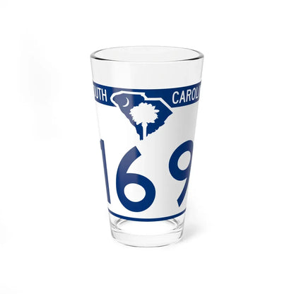 South Carolina 169 (South Carolina) (Road Sign) Pint Glass 16oz 16oz - Go Mug Yourself