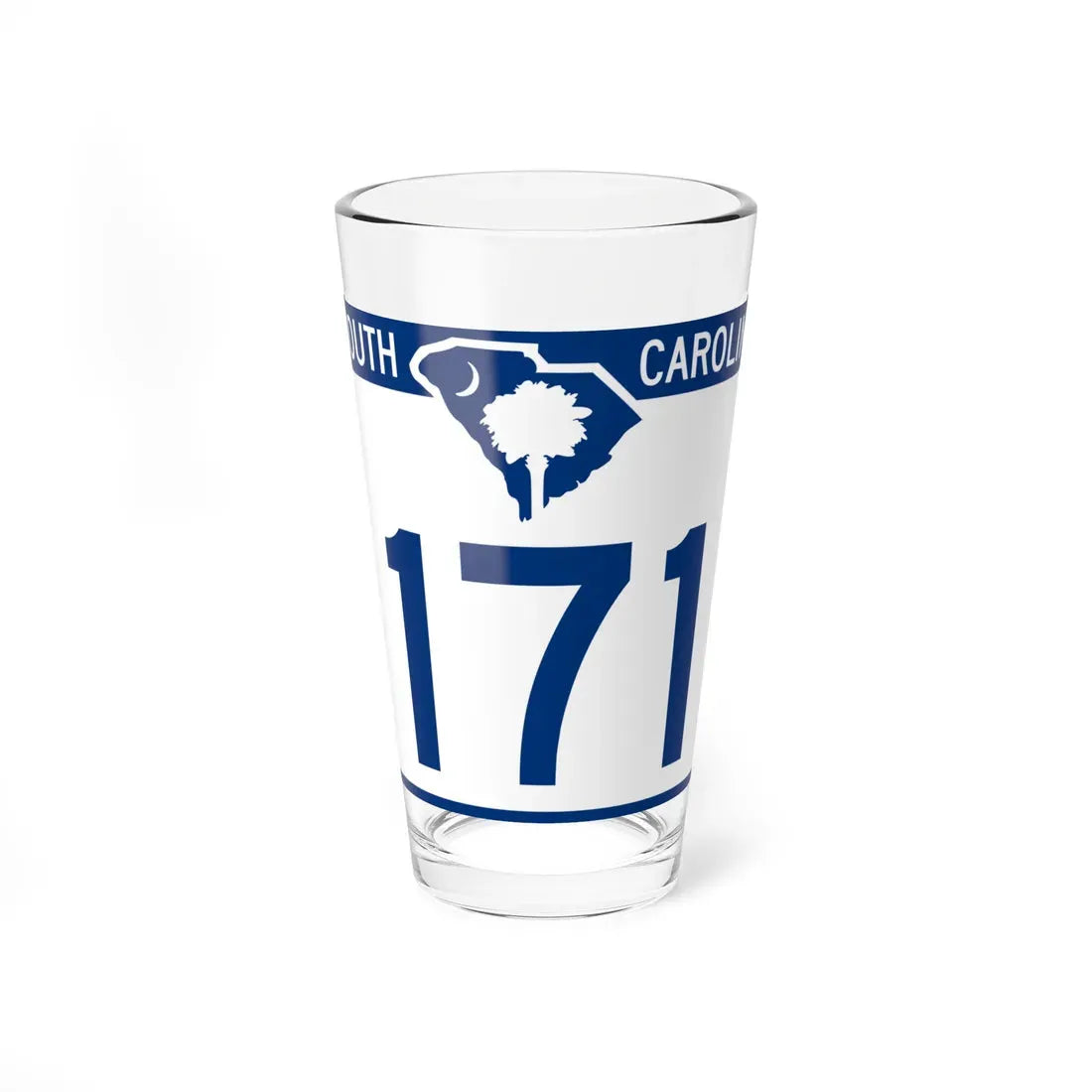 South Carolina 171 (South Carolina) (Road Sign) Pint Glass 16oz 16oz - Go Mug Yourself