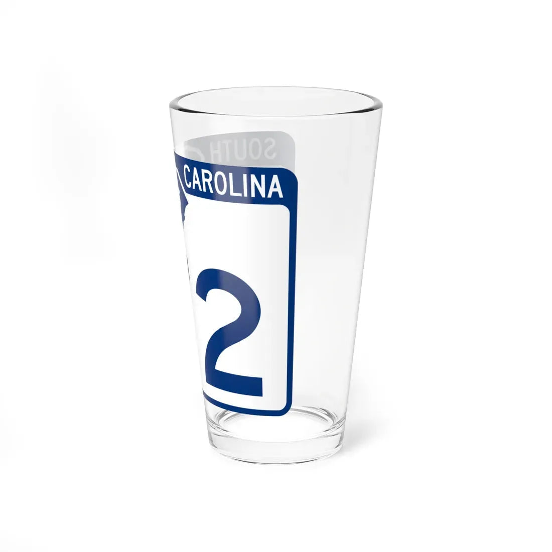 South Carolina 172 (South Carolina) (Road Sign) Pint Glass 16oz - Go Mug Yourself