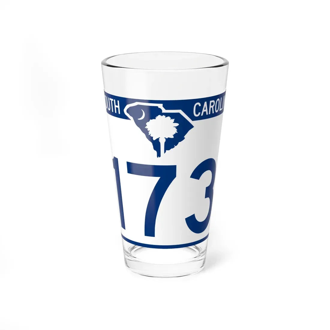 South Carolina 173 (South Carolina) (Road Sign) Pint Glass 16oz 16oz - Go Mug Yourself