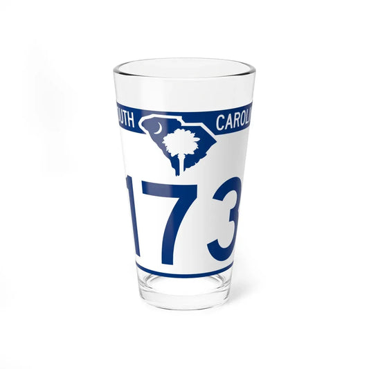 South Carolina 173 (South Carolina) (Road Sign) Pint Glass 16oz 16oz - Go Mug Yourself