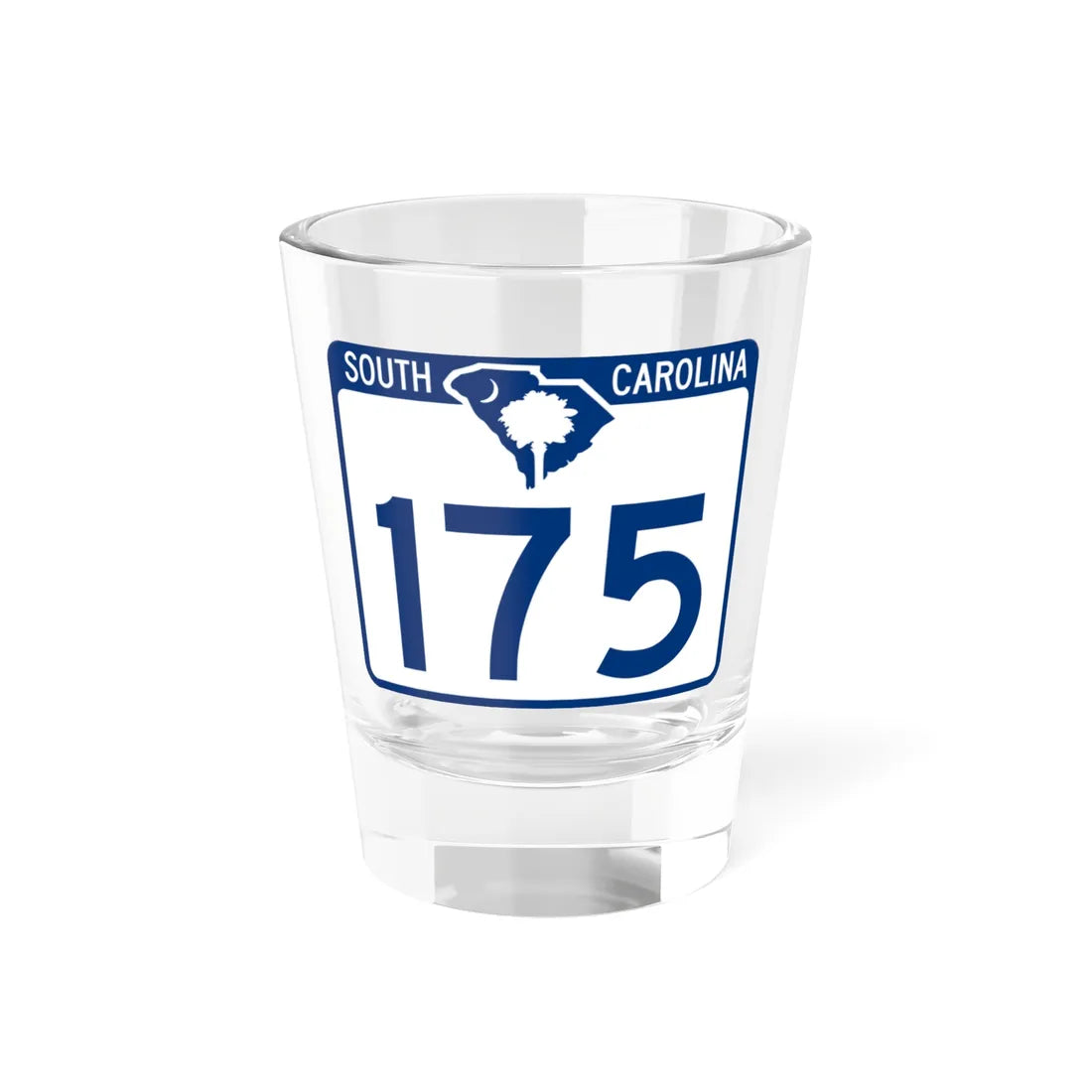 South Carolina 175 (South Carolina) (Road Sign) Shot Glass 1.5oz 1.5oz - Go Mug Yourself