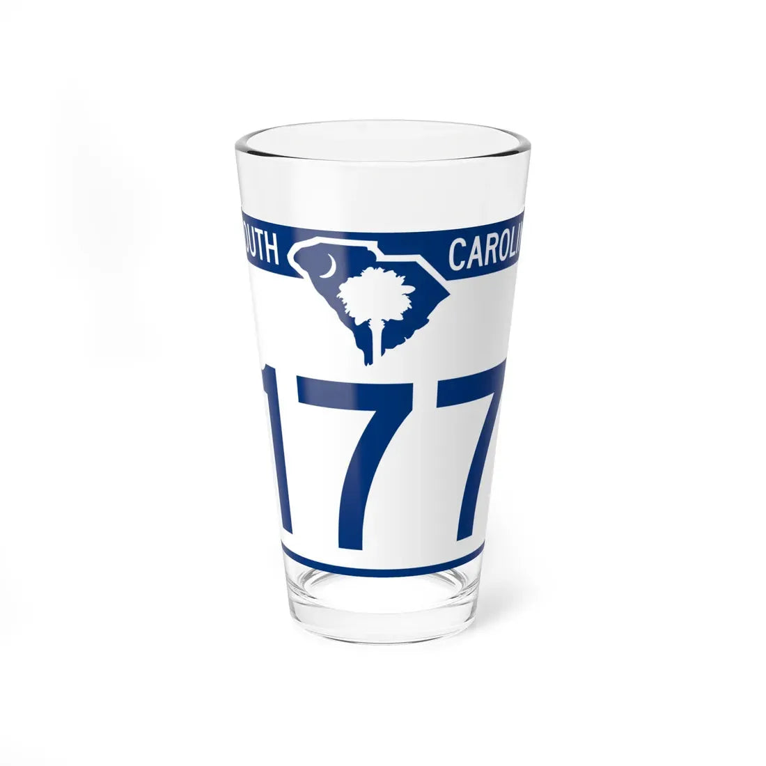 South Carolina 177 (South Carolina) (Road Sign) Pint Glass 16oz 16oz - Go Mug Yourself