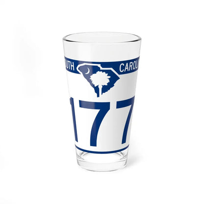 South Carolina 177 (South Carolina) (Road Sign) Pint Glass 16oz 16oz - Go Mug Yourself