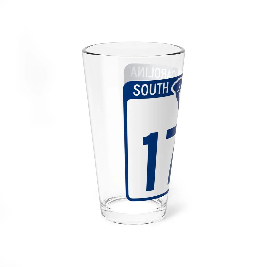 South Carolina 177 (South Carolina) (Road Sign) Pint Glass 16oz - Go Mug Yourself