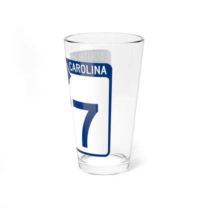 South Carolina 177 (South Carolina) (Road Sign) Pint Glass 16oz - Go Mug Yourself