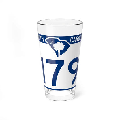South Carolina 179 (South Carolina) (Road Sign) Pint Glass 16oz 16oz - Go Mug Yourself