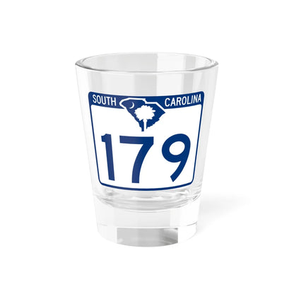 South Carolina 179 (South Carolina) (Road Sign) Shot Glass 1.5oz 1.5oz - Go Mug Yourself