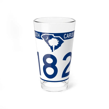 South Carolina 182 (South Carolina) (Road Sign) Pint Glass 16oz 16oz - Go Mug Yourself