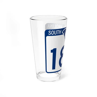 South Carolina 183 (South Carolina) (Road Sign) Pint Glass 16oz - Go Mug Yourself