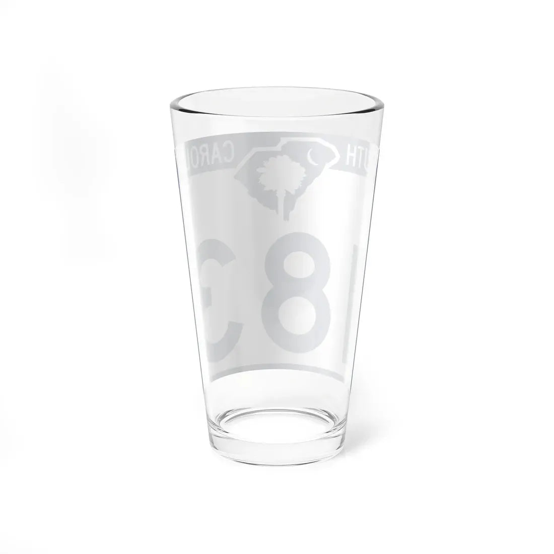 South Carolina 183 (South Carolina) (Road Sign) Pint Glass 16oz - Go Mug Yourself