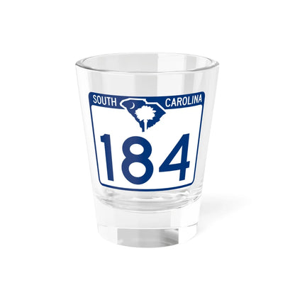 South Carolina 184 (South Carolina) (Road Sign) Shot Glass 1.5oz 1.5oz - Go Mug Yourself