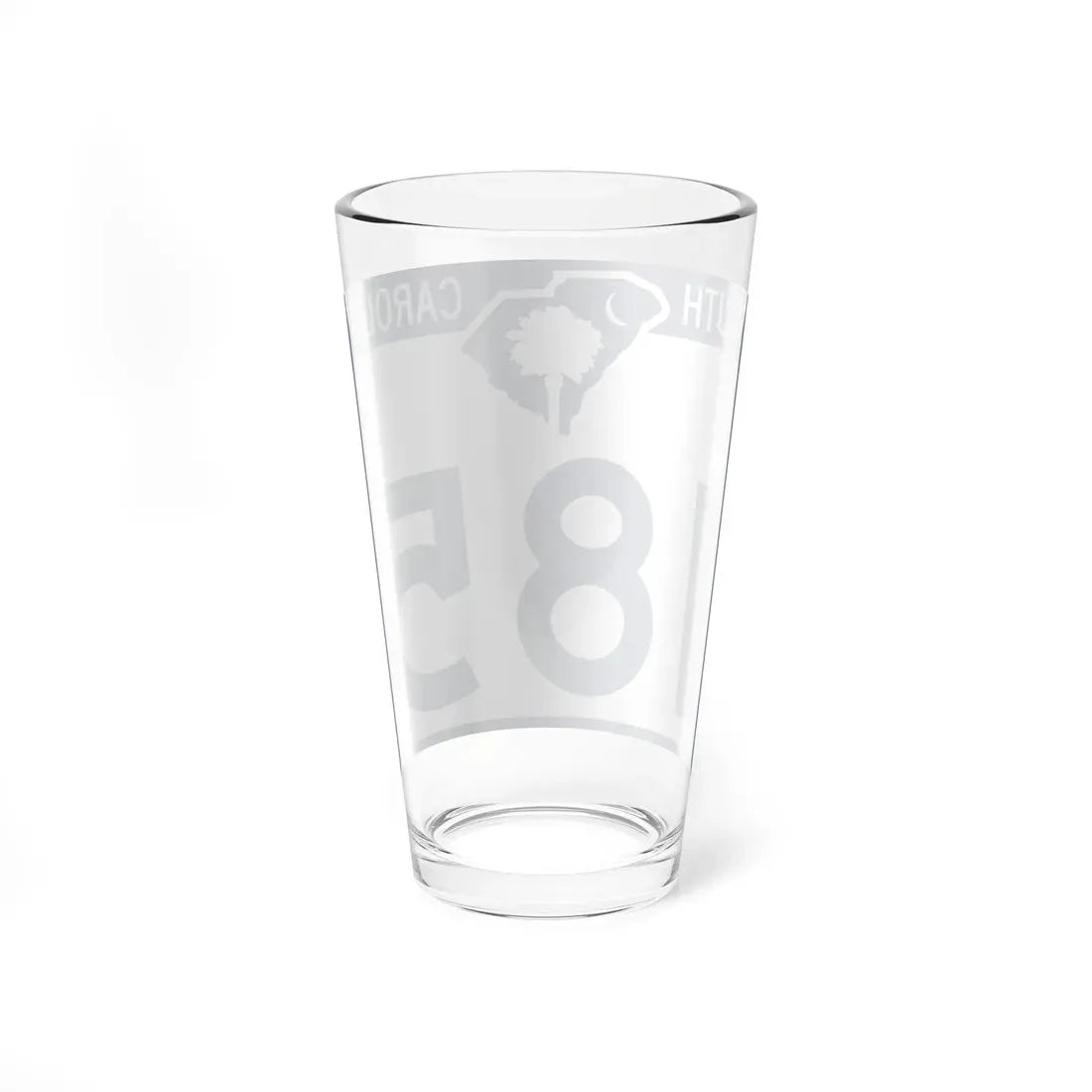 South Carolina 185 (South Carolina) (Road Sign) Pint Glass 16oz - Go Mug Yourself