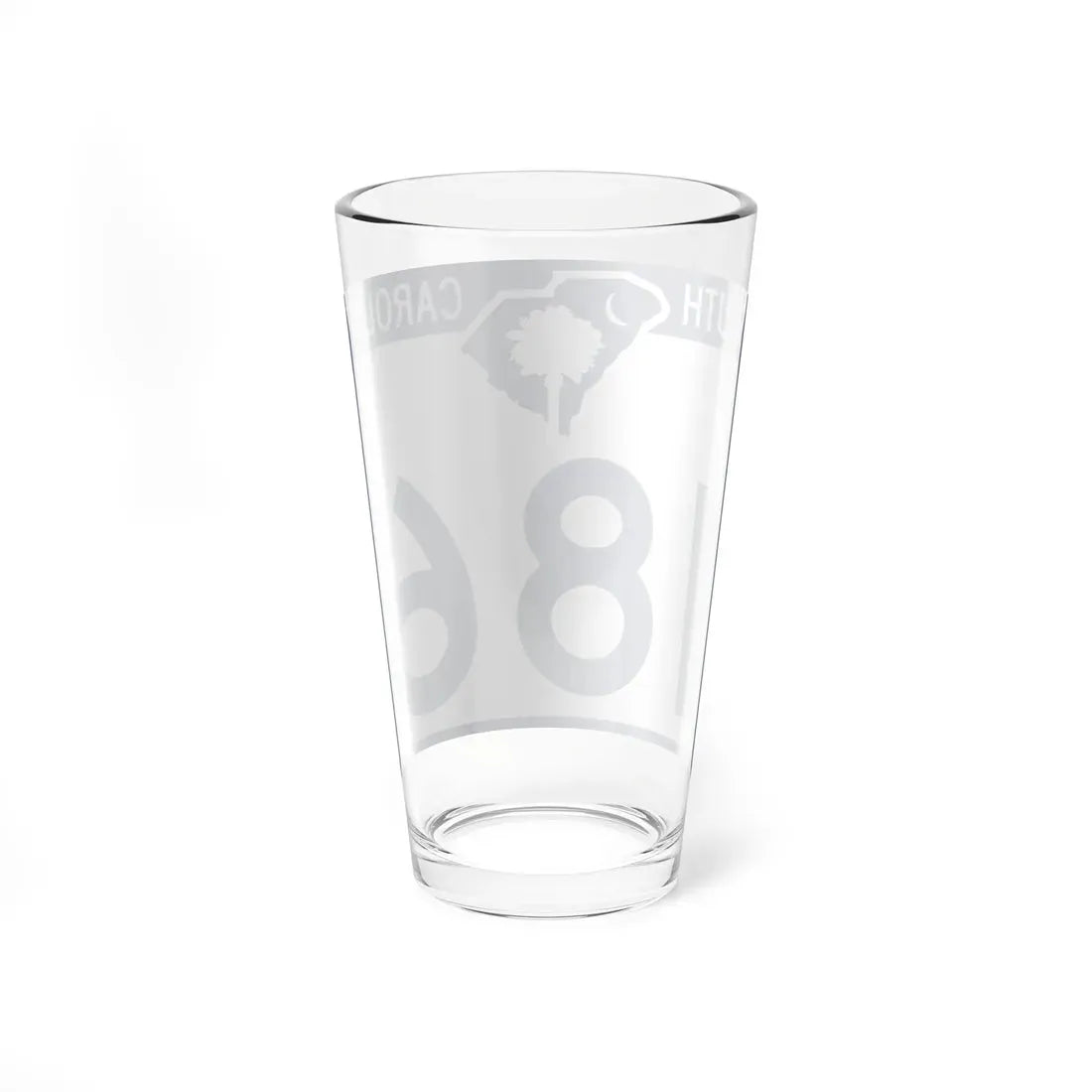 South Carolina 186 (South Carolina) (Road Sign) Pint Glass 16oz - Go Mug Yourself
