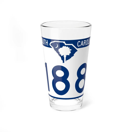 South Carolina 188 (South Carolina) (Road Sign) Pint Glass 16oz 16oz - Go Mug Yourself