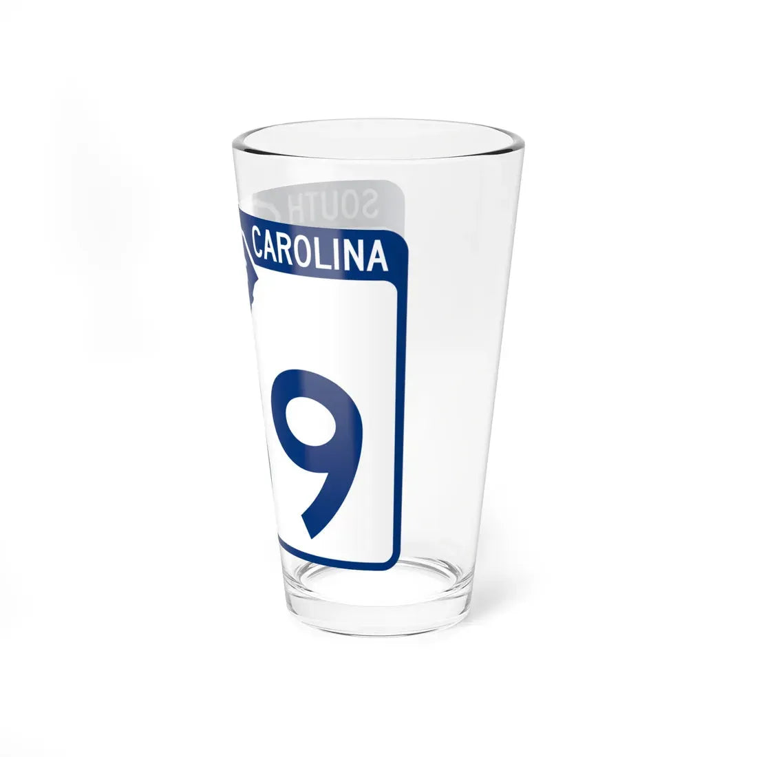 South Carolina 189 (South Carolina) (Road Sign) Pint Glass 16oz - Go Mug Yourself