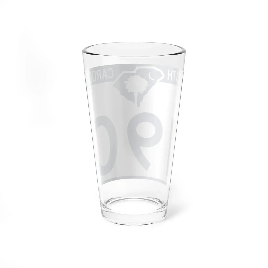 South Carolina 190 (South Carolina) (Road Sign) Pint Glass 16oz - Go Mug Yourself