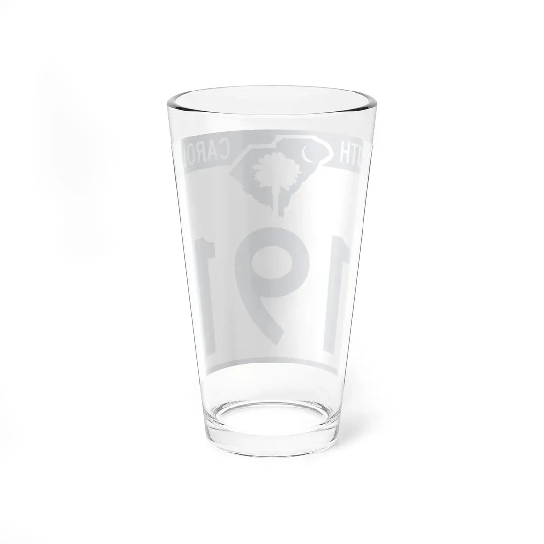 South Carolina 191 (South Carolina) (Road Sign) Pint Glass 16oz - Go Mug Yourself