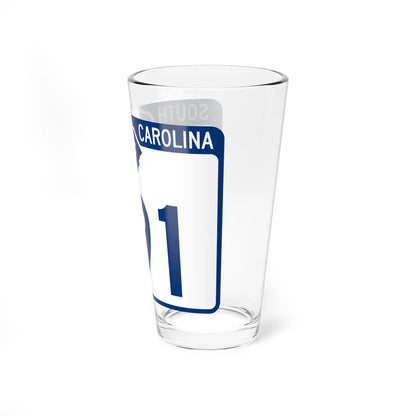 South Carolina 191 (South Carolina) (Road Sign) Pint Glass 16oz - Go Mug Yourself