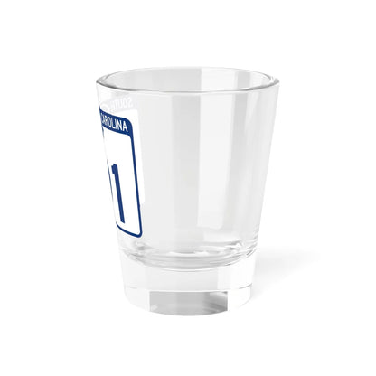 South Carolina 191 (South Carolina) (Road Sign) Shot Glass 1.5oz - Go Mug Yourself