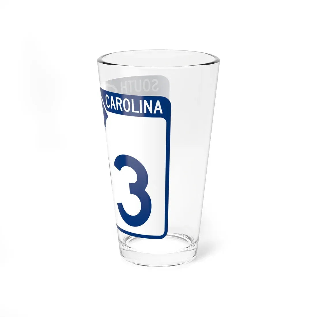 South Carolina 193 (South Carolina) (Road Sign) Pint Glass 16oz - Go Mug Yourself