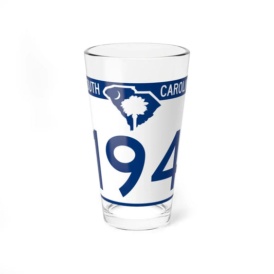 South Carolina 194 (South Carolina) (Road Sign) Pint Glass 16oz 16oz - Go Mug Yourself