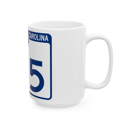 South Carolina 195 (South Carolina) (Road Sign) White Coffee Mug - Go Mug Yourself