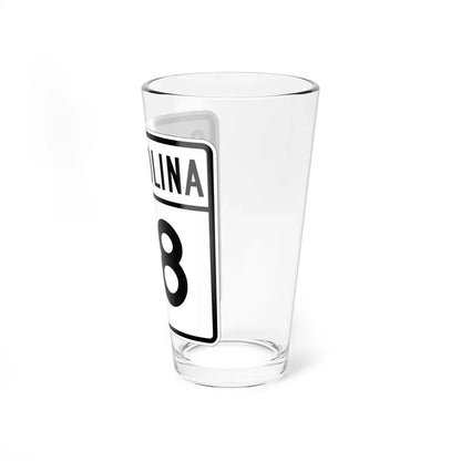 South Carolina 1960s variant (South Carolina) (Road Sign) Pint Glass 16oz - Go Mug Yourself