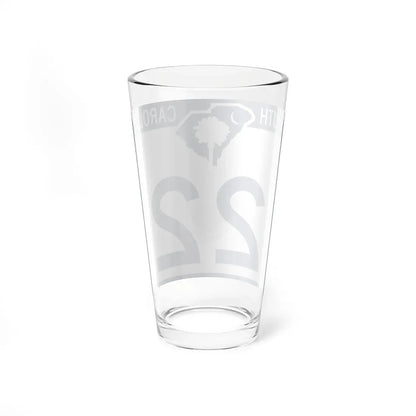 South Carolina 22 (South Carolina) (Road Sign) Pint Glass 16oz - Go Mug Yourself
