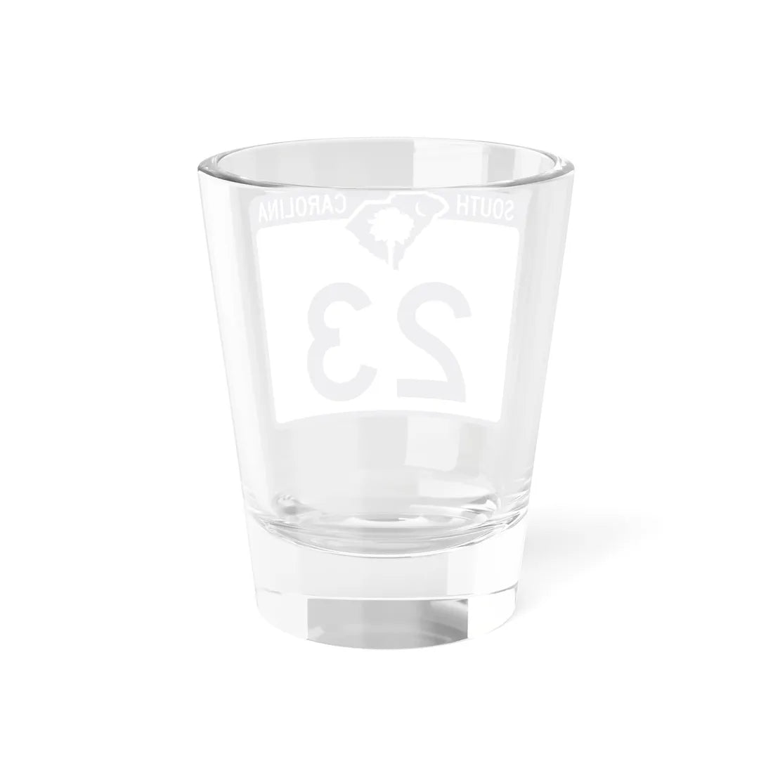 South Carolina 23 (South Carolina) (Road Sign) Shot Glass 1.5oz - Go Mug Yourself
