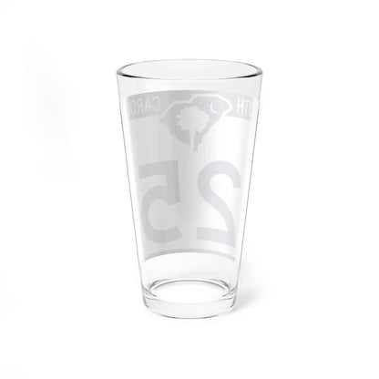 South Carolina 25 (South Carolina) (Road Sign) Pint Glass 16oz - Go Mug Yourself