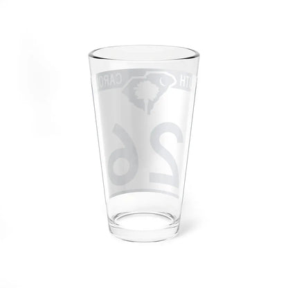South Carolina 26 (South Carolina) (Road Sign) Pint Glass 16oz - Go Mug Yourself