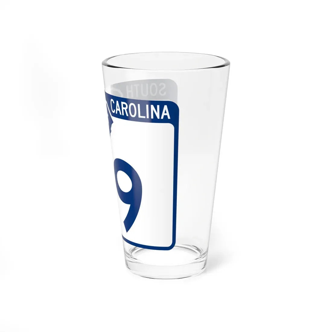 South Carolina 29 (South Carolina) (Road Sign) Pint Glass 16oz - Go Mug Yourself