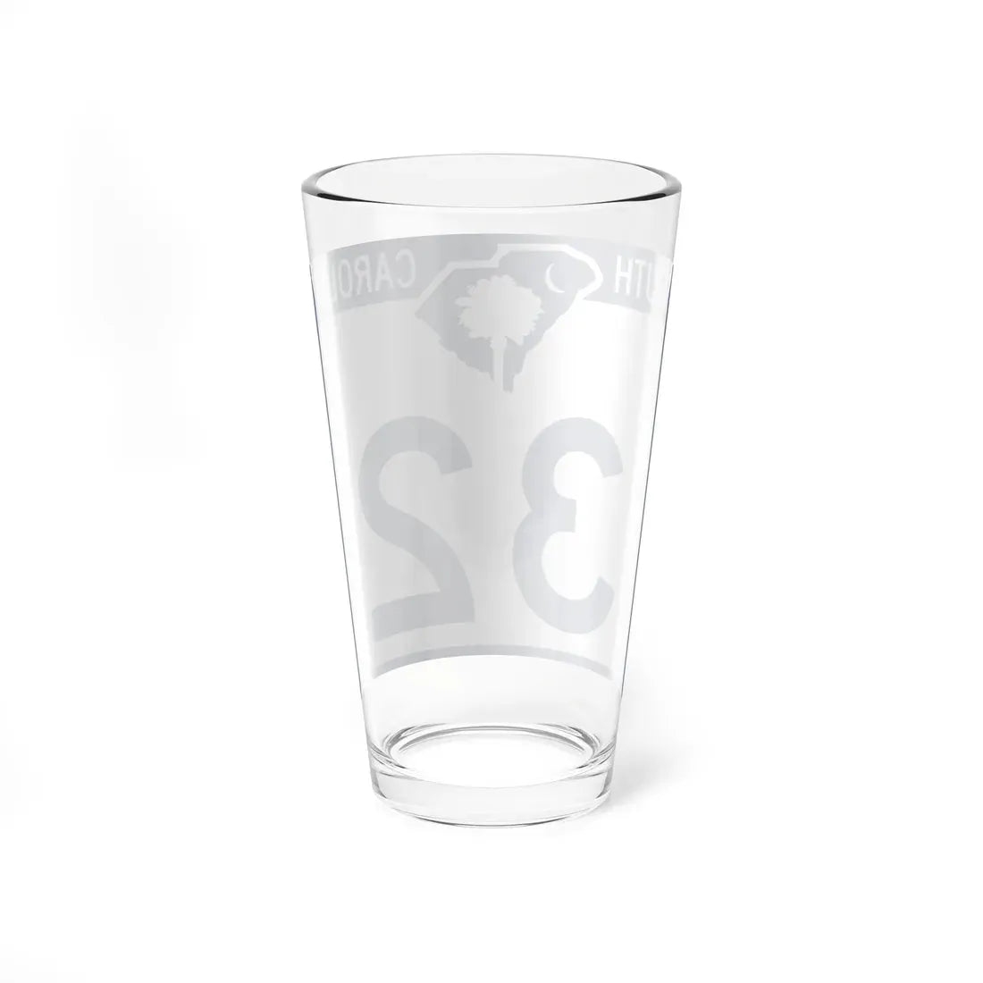 South Carolina 32 (South Carolina) (Road Sign) Pint Glass 16oz - Go Mug Yourself
