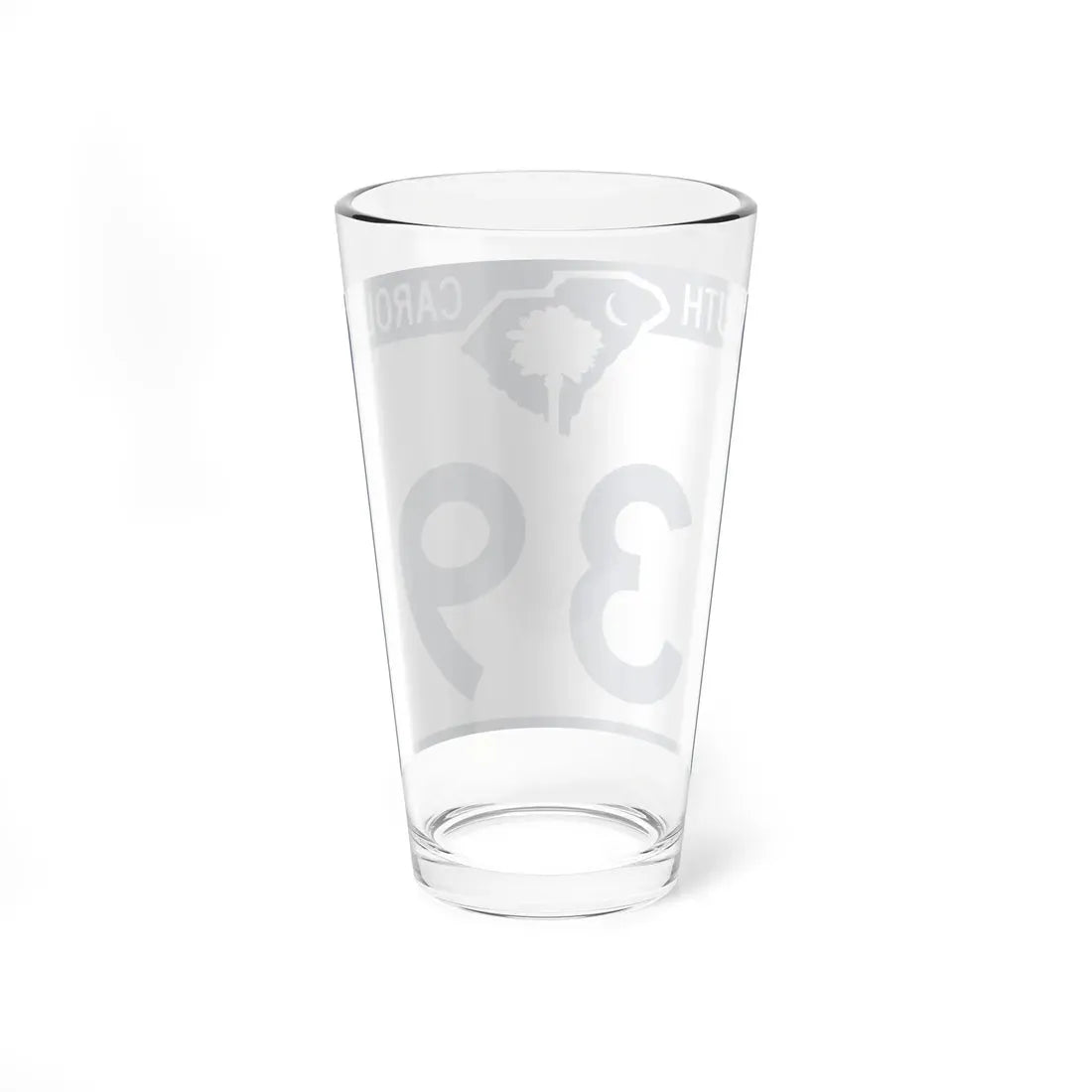 South Carolina 39 (South Carolina) (Road Sign) Pint Glass 16oz - Go Mug Yourself