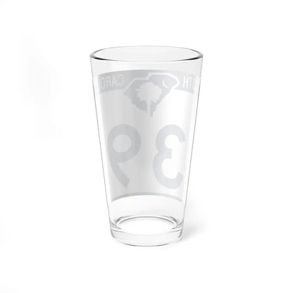 South Carolina 39 (South Carolina) (Road Sign) Pint Glass 16oz - Go Mug Yourself