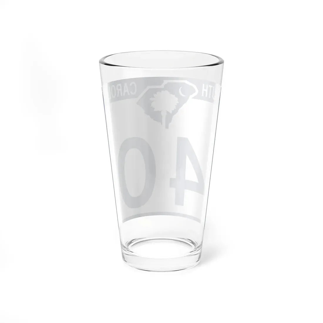 South Carolina 40 (South Carolina) (Road Sign) Pint Glass 16oz - Go Mug Yourself