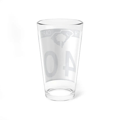 South Carolina 40 (South Carolina) (Road Sign) Pint Glass 16oz - Go Mug Yourself