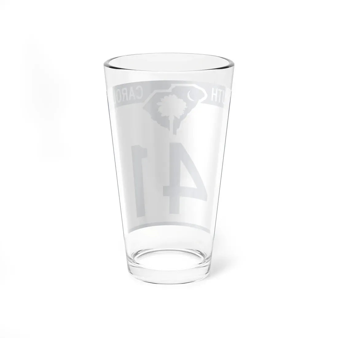 South Carolina 41 (South Carolina) (Road Sign) Pint Glass 16oz - Go Mug Yourself