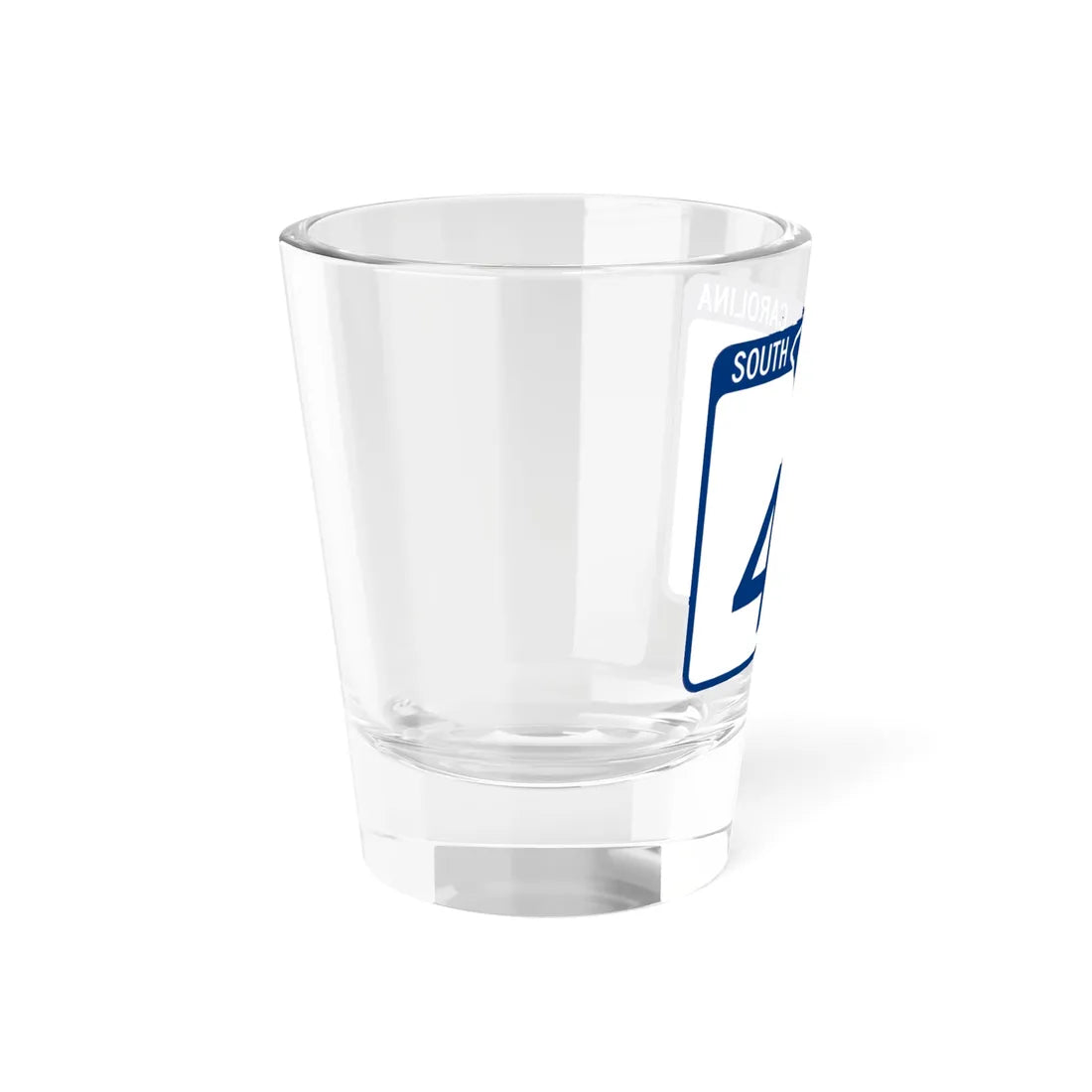 South Carolina 43 (South Carolina) (Road Sign) Shot Glass 1.5oz - Go Mug Yourself